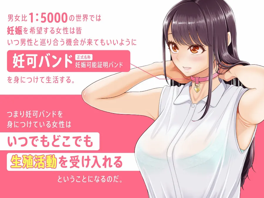 男性が極端に少ないこの世界では、精子は貴重な資源です。 無料サンプル1