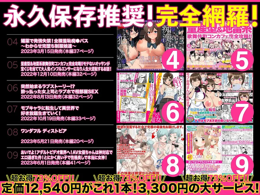 アトリエTODO漫画ラノベCG集同人誌詰め合わせ 全1722ページ超え!総集編福袋DX 無料サンプル3