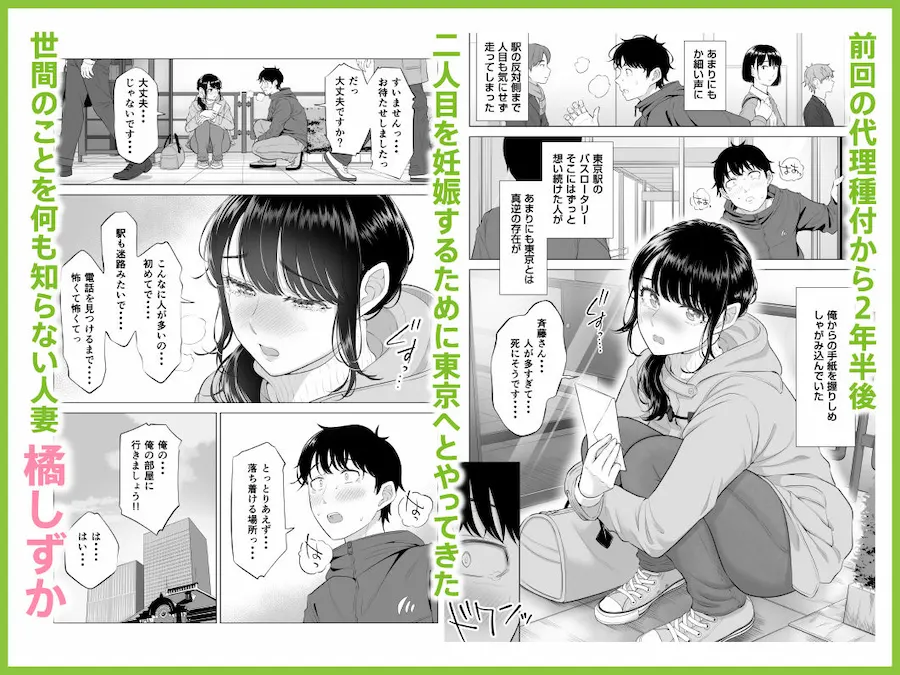 俺が代理種付することになった人妻橘しずかさんはなんにも知らない!!その2 無料サンプル2