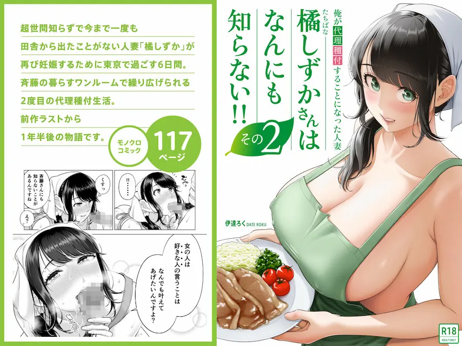 俺が代理種付することになった人妻橘しずかさんはなんにも知らない!!その2 無料サンプル8
