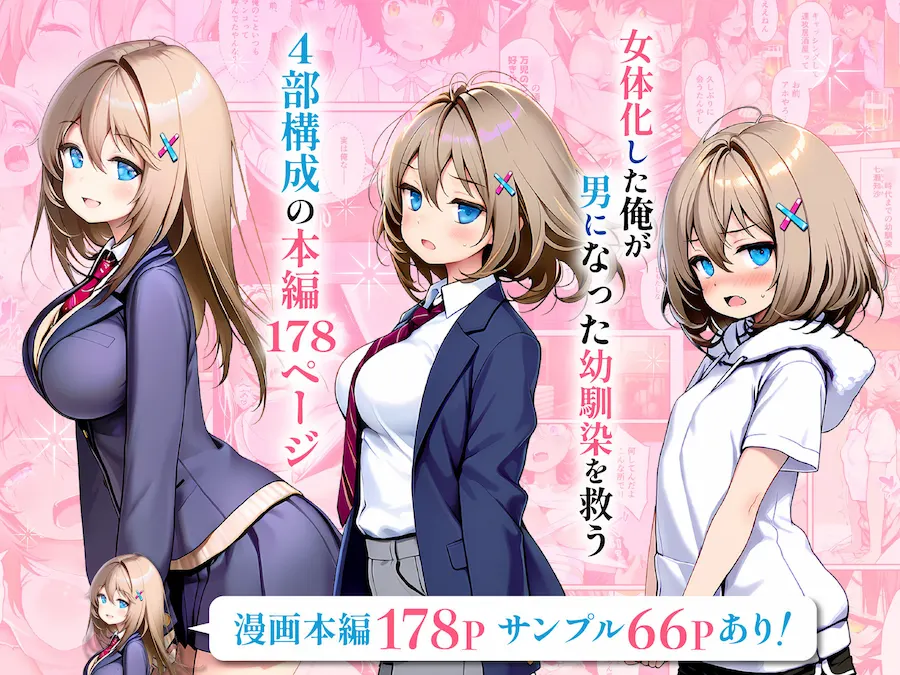 股間交換〜死に戻りした俺が幼馴染のマンコでメス堕ちして人生ヤり直し〜 無料サンプル10