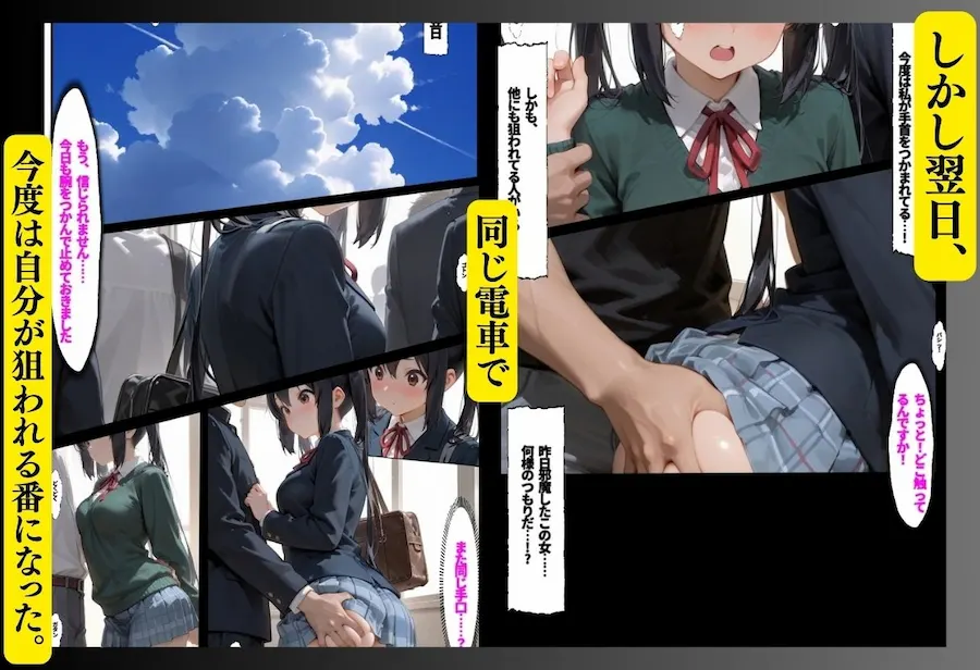 常習犯からの痴●!正義感の仇討ちに 無料サンプル2