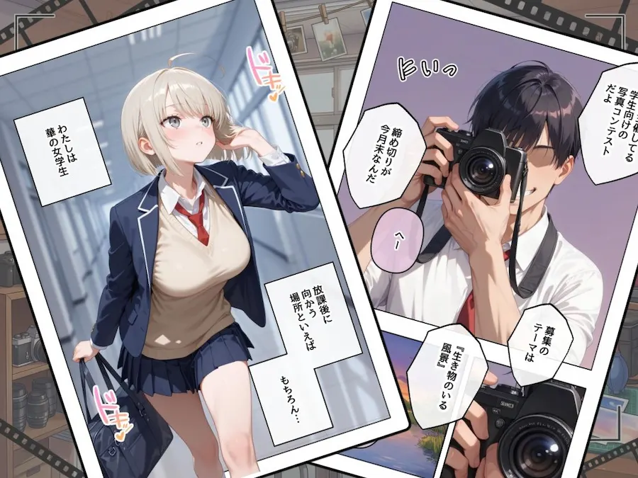 写真部の部員たちは部活の時間に、絶対にHしない！ 無料サンプル2