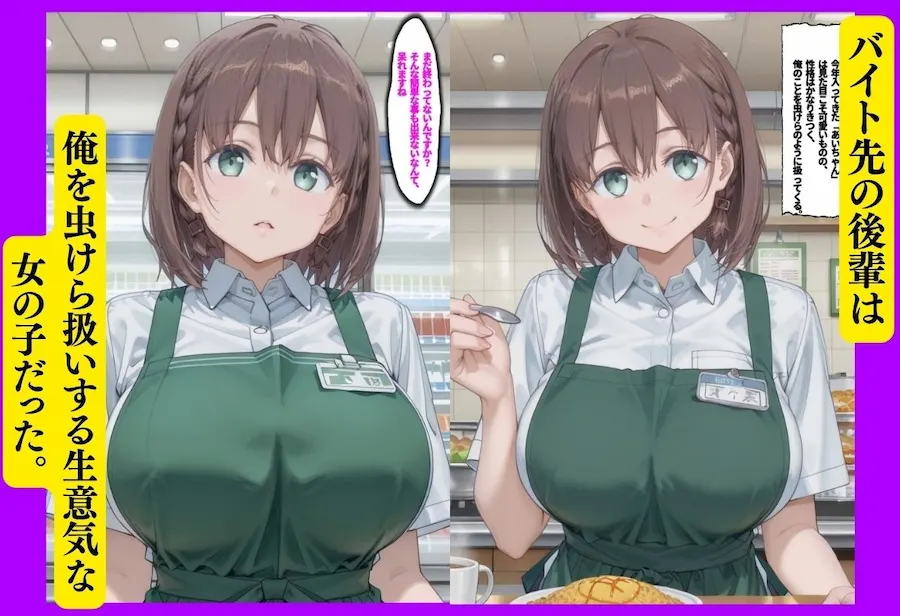 後輩わからせ 〜虫けら扱いしてきた女がメス堕ちするまで〜 無料サンプル2