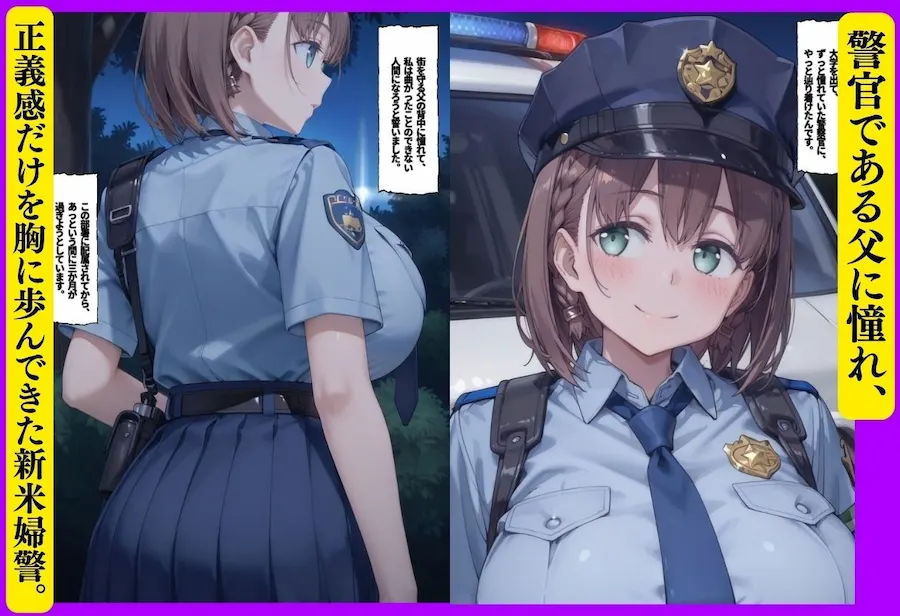 メス堕ち 〜深夜パトロールで輪●される新米警官〜 無料サンプル1