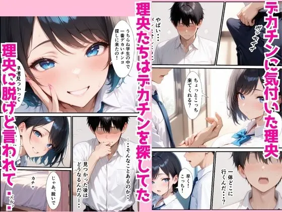 転校生一軍ギャルにデカチンがハマりハーレムセックスで絞り取られた話 無料サンプル4