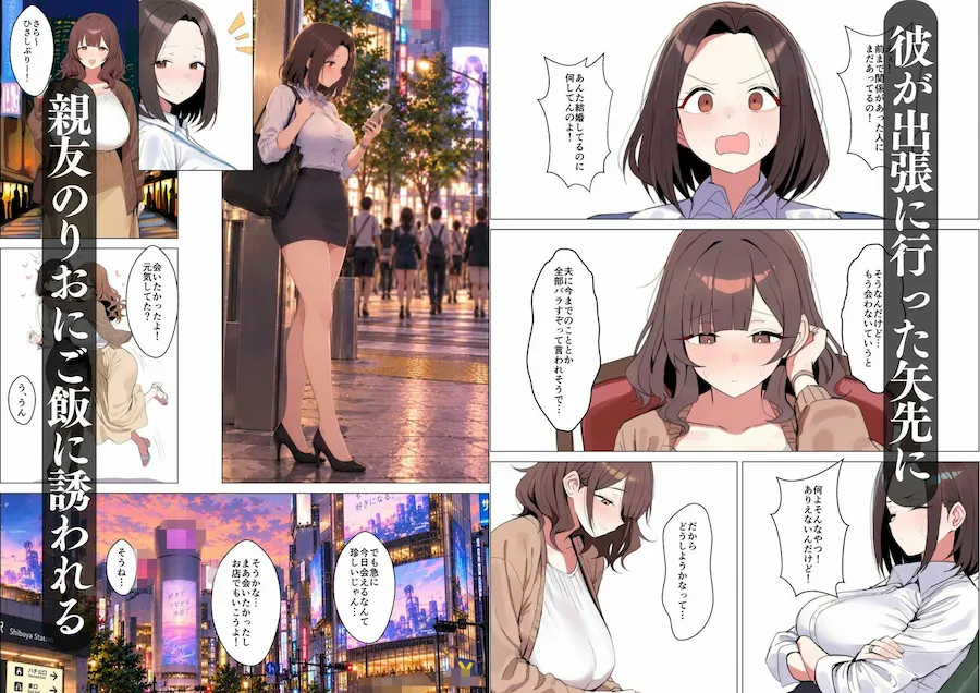 清楚な婚約者が親友の身代わりでおじさんのデカチンで完堕ちする話 無料サンプル2