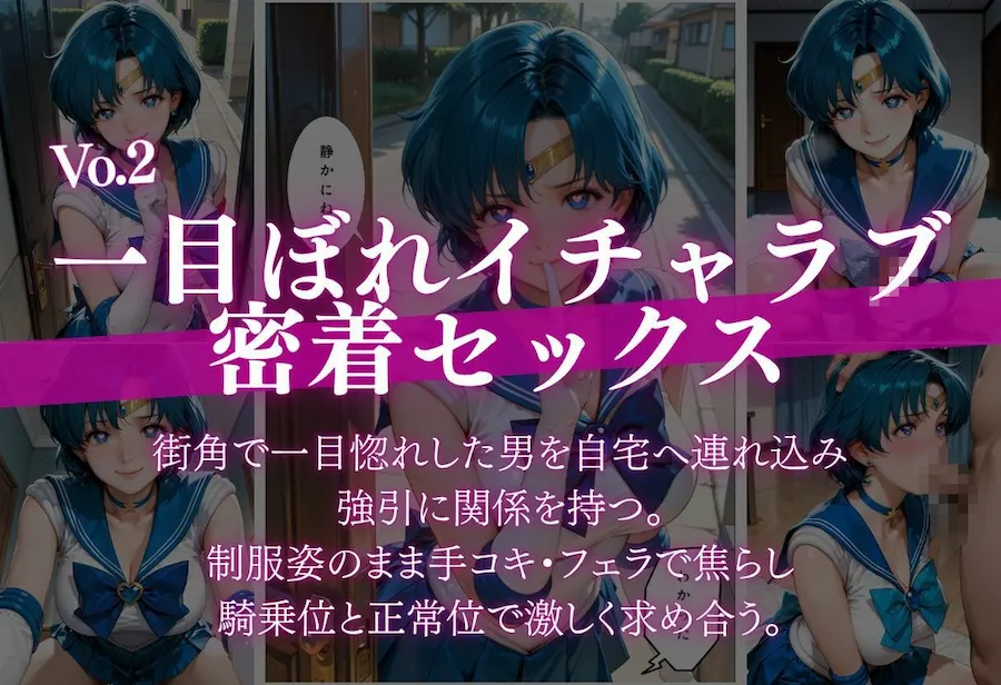 おしゃぶりチアガール&一目ぼれイチャラブ密着セックス 無料サンプル3