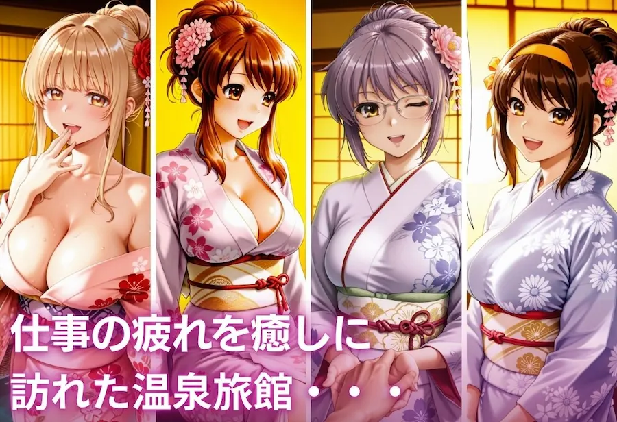 【女将の中出し温泉宿】お背中流しますか?それとも子宮に出しますか? 無料サンプル1