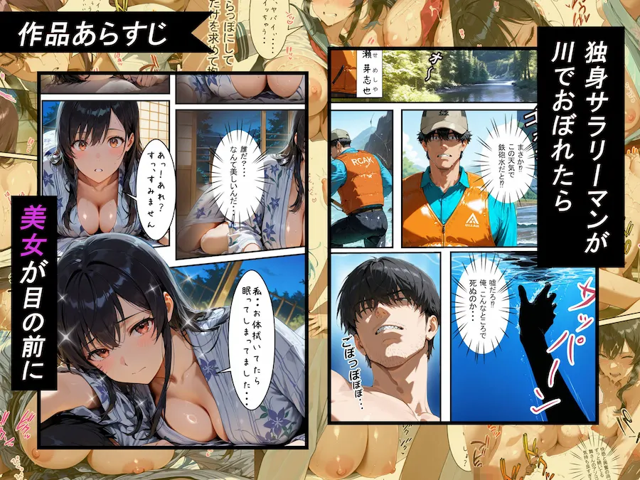 目覚めたら男がいない美女村で救世主になった件 無料サンプル2