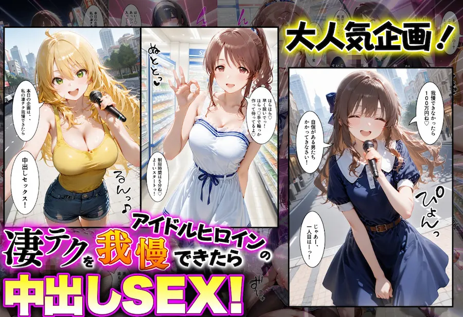アイドルマスターの凄テク我慢できたら中出しSEX 無料サンプル1