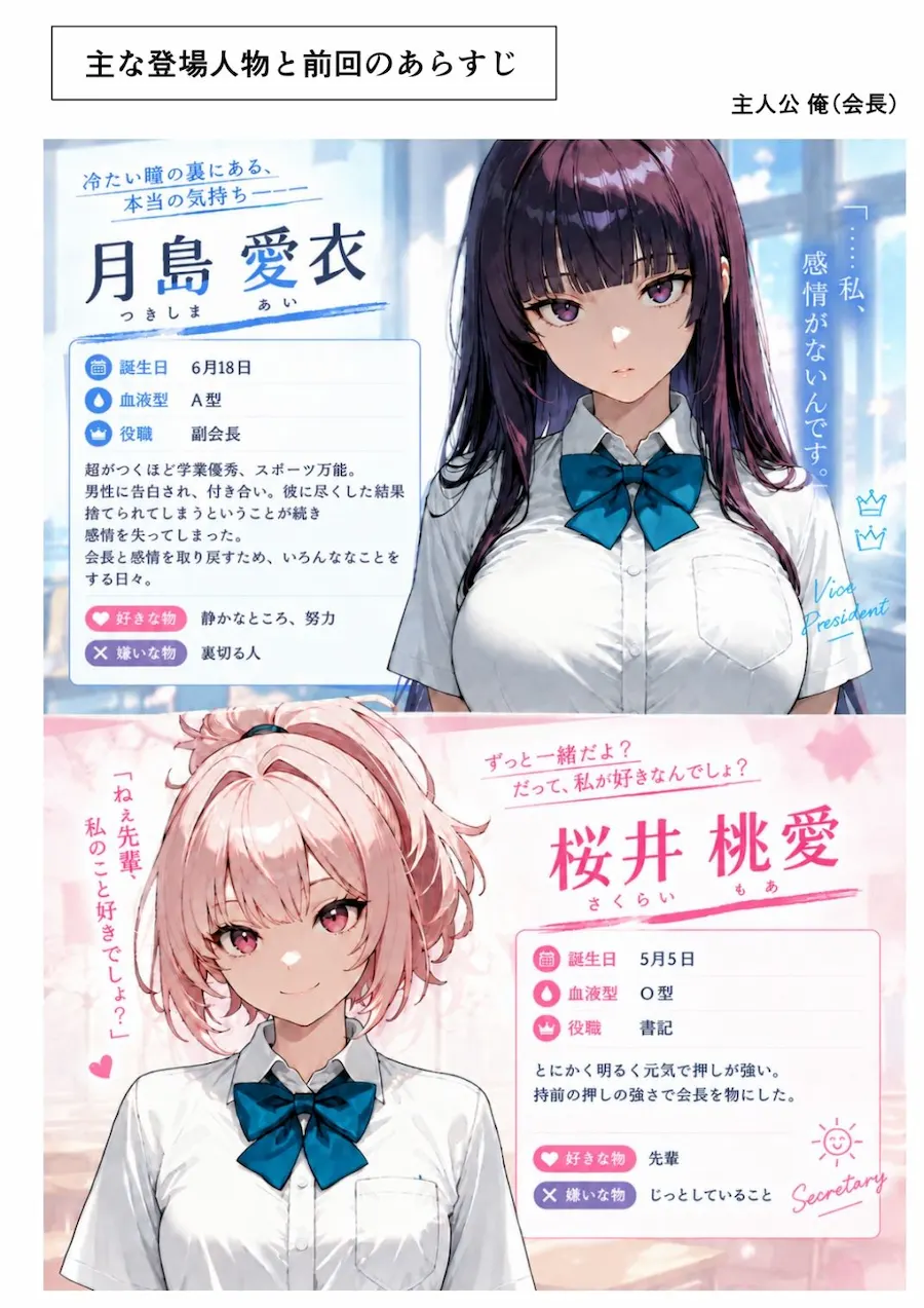 感情がない副会長とやってみた2 〜海外留学生編〜 無料サンプル2