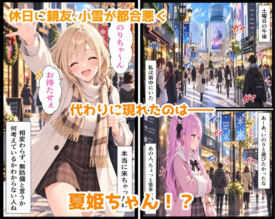 無防備すぎる同級生に、理性が追いつかなかった話 第18話「素直になれない私と、無防備すぎる彼女」 無料サンプル2