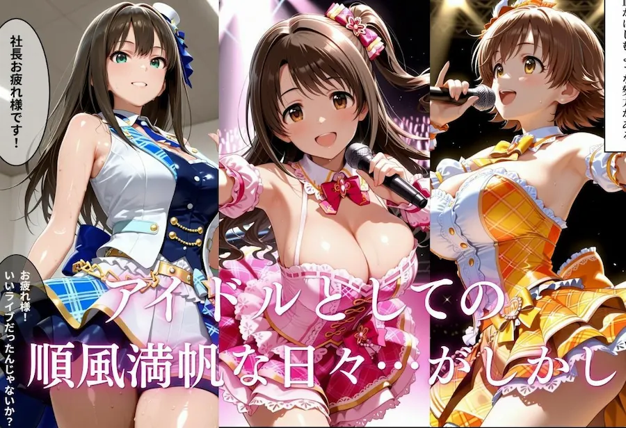 悪徳社長とアイドルの監禁オナホ合宿 無料サンプル1