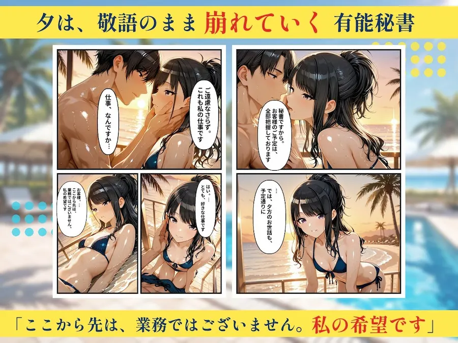 朝から晩までハーレムリゾート 【ア〇マス】4 無料サンプル6