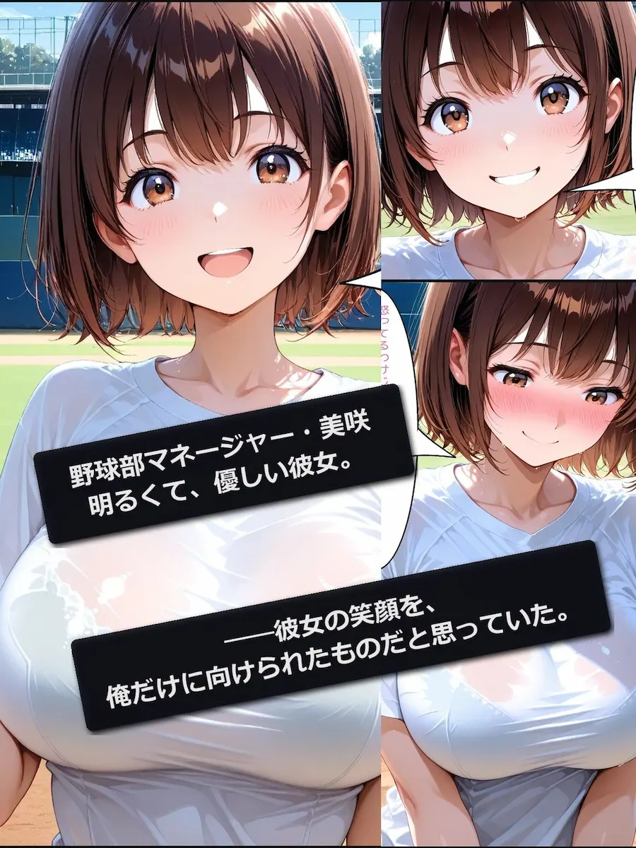 俺に笑った彼女は、エースの彼女だった 無料サンプル1