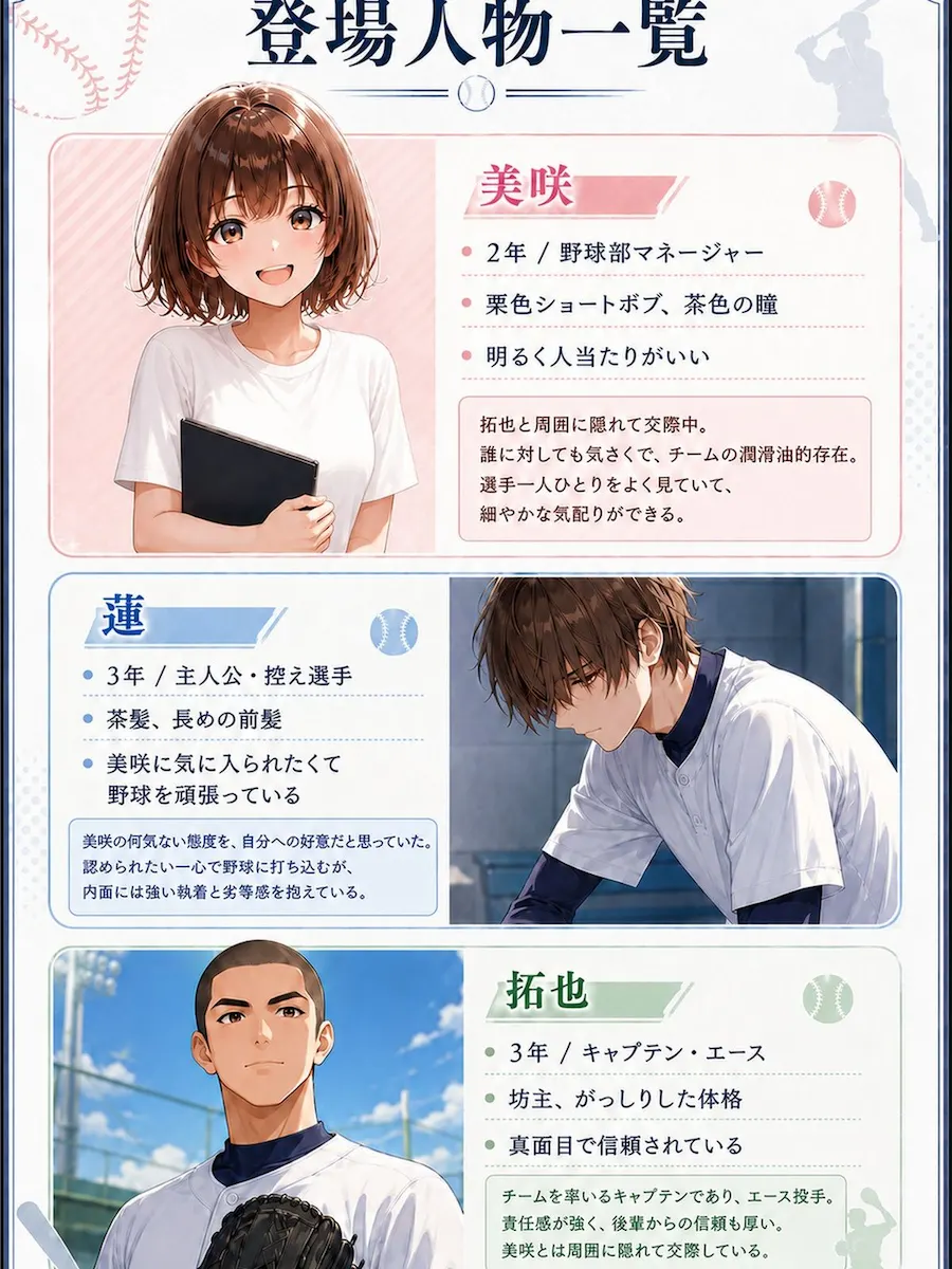 俺に笑った彼女は、エースの彼女だった 無料サンプル4