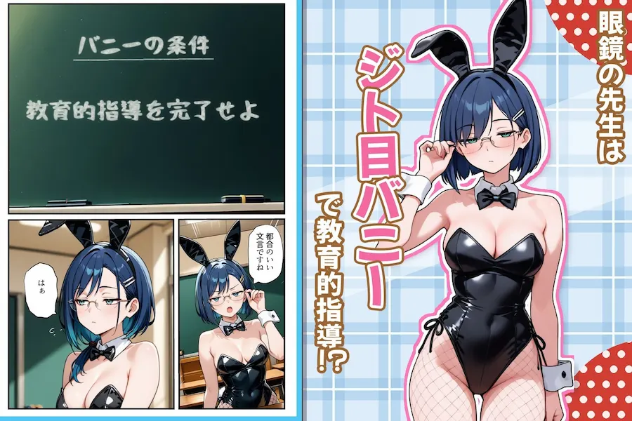 コスプレセックスしないと出られない部屋〜閉じられた教室でなぜか巫女・メイド・バニー服が現れる〜 無料サンプル6