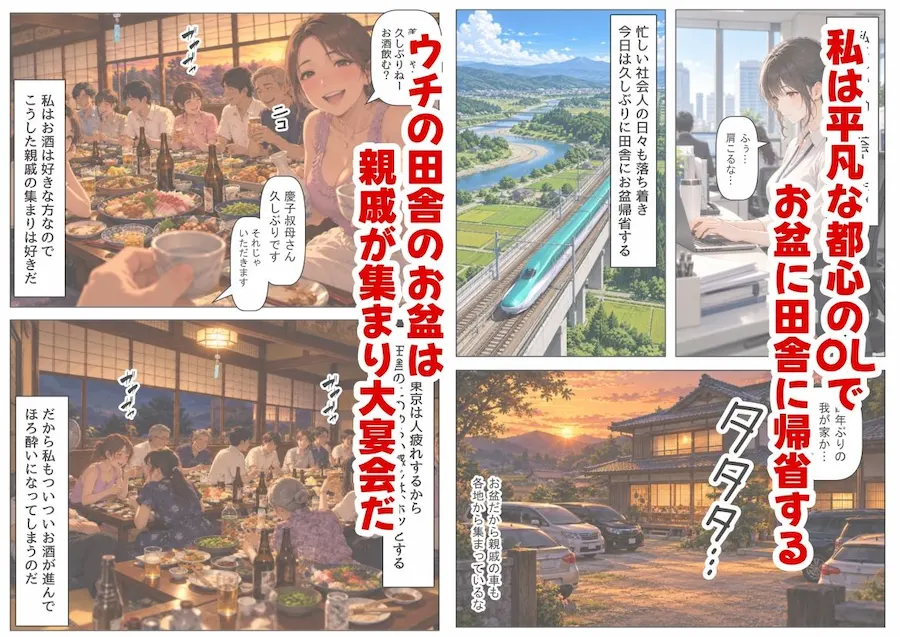 目を覚ますと、伯父さんが上に乗っていた 無料サンプル1