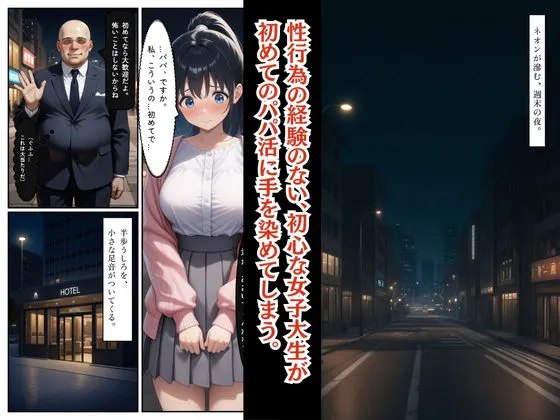 処女だったのに・・・初めてのパパ活で中出しされました巨乳女子大生 あおいちゃん 無料サンプル2