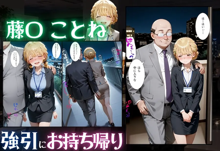 新人OLが新歓でキモ上司に寝取られる話ア〇ドルマスター2編 無料サンプル3