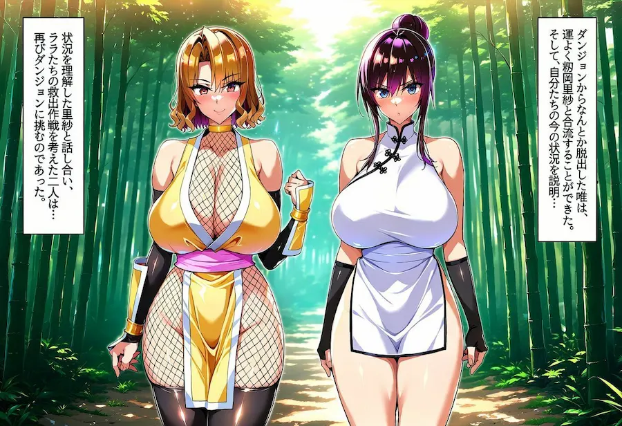 ゲーム世界で、ちょっとエッチなNTRシナリオを開始しました。里紗編 無料サンプル1