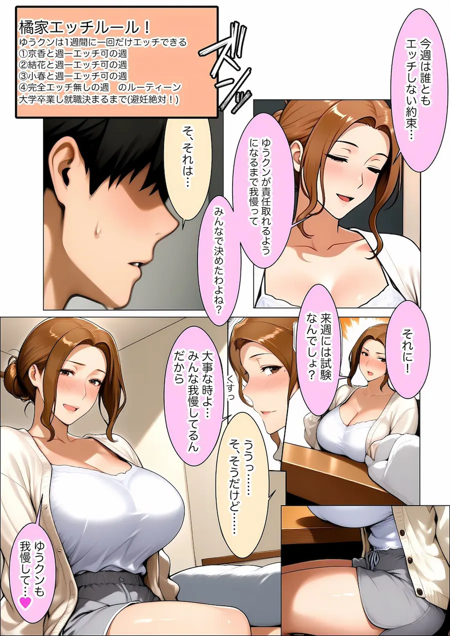 とある家族の内緒エッチ事情 無料サンプル2