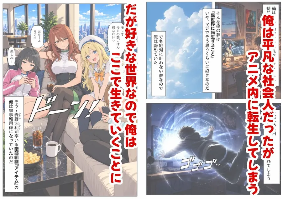 とある世界にモブ転生 麦野シズ●編 無料サンプル1